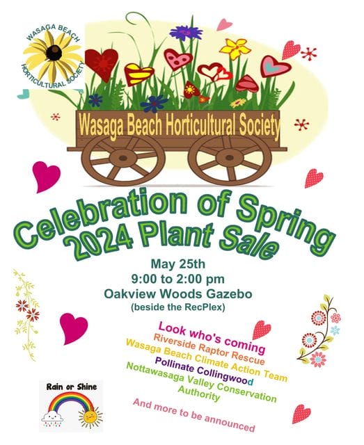 CELEBRATION OF SPRING PLANT SALE MAY 25