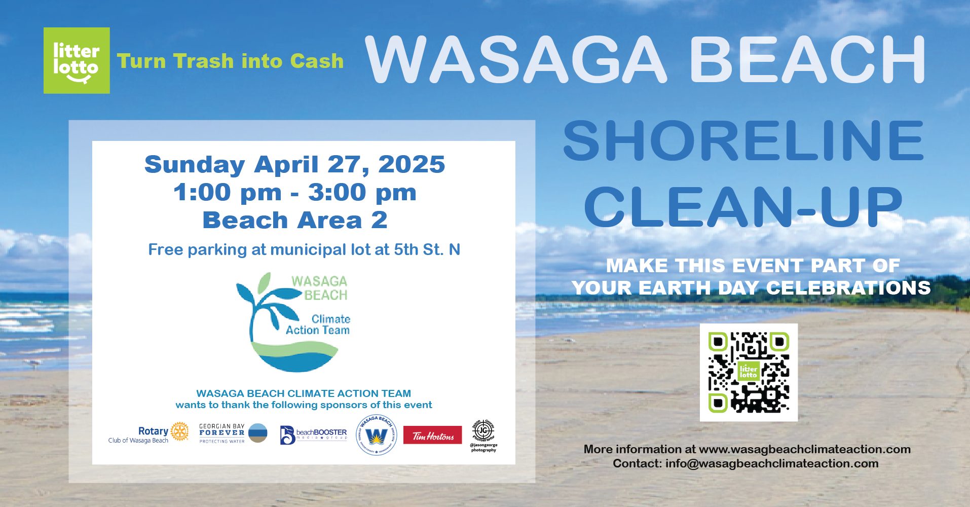 Wasaga Beach Spring Shoreline Clean-up