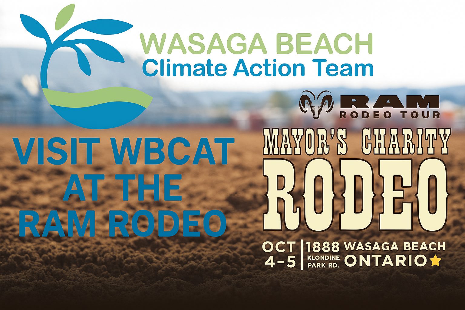 visit WBCAT at Rodeo Why Buy A Rain Barrel? Image of young woman carrying a rain barrel